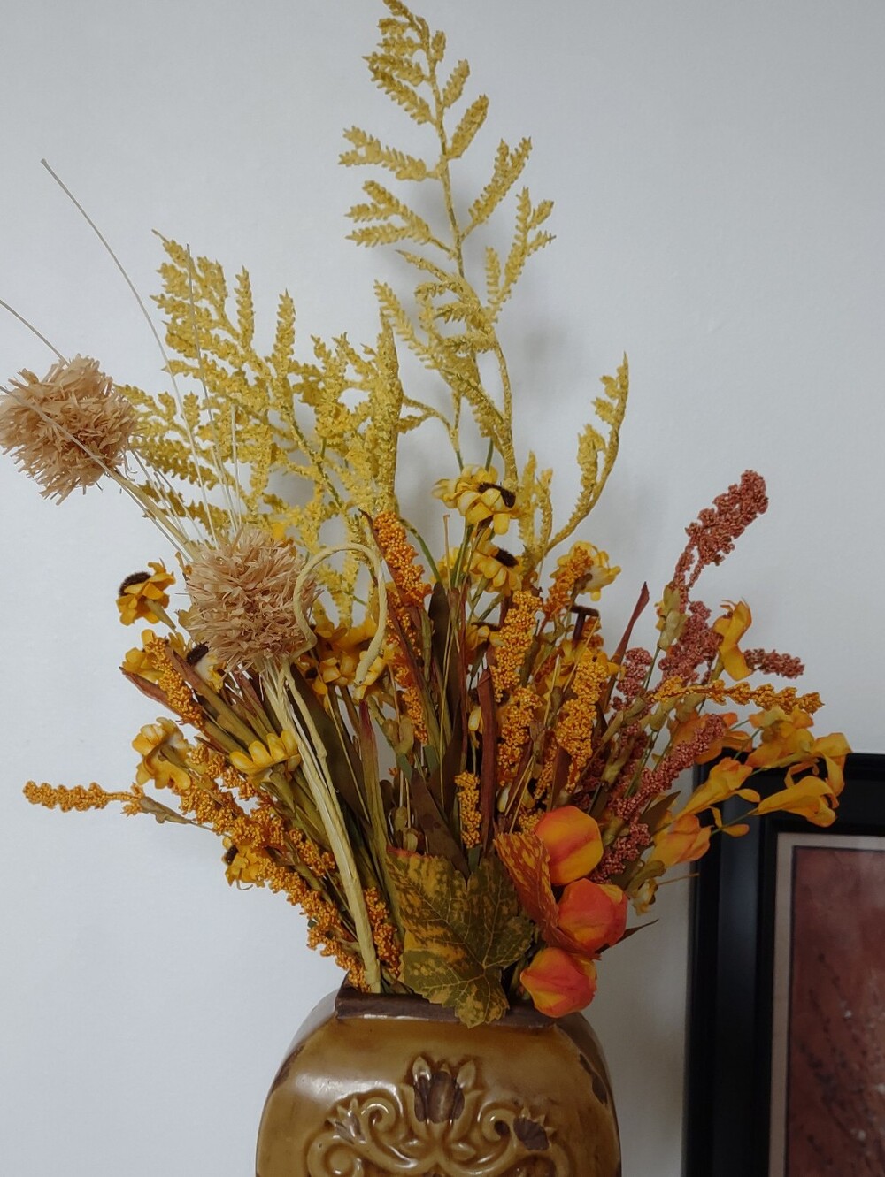 Dried Flowers Rustic Arrangement